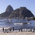 Sugarloaf mountain in sunny Rio de Janeiro
