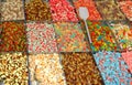 sugary candies for sale in the candy store Royalty Free Stock Photo