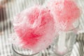 Sugary Pink Homemade Cotton Candy Floss