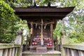 Sugawara no Michizane subshrine at Achi shrine in Kurashiki, Japan