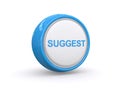 Suggest button Royalty Free Stock Photo