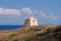 Ustica - Punta Spalmatore Tower Royalty Free Stock Photo