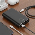 Suggests a focus on portable charging solutions for modern tech devic Royalty Free Stock Photo