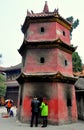 Sui Ning, China: Paper Burning Pagoda