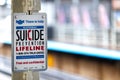 Suicide prevention in the subway station