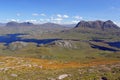Suilven and Cul Mor Royalty Free Stock Photo