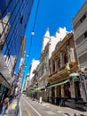 Suipacha street with its cafes and cinemas