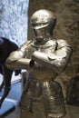 Suit of Armour in the Tower of London Royalty Free Stock Photo