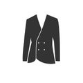 Suit icon isolated on white background. Vector illustration. symbol. wedding Royalty Free Stock Photo