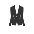 Suit icon isolated on white background. Vector illustration. symbol. wedding Royalty Free Stock Photo