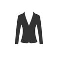 Suit icon isolated on white background. Vector illustration. symbol. wedding Royalty Free Stock Photo