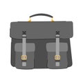 suit briefcase for men cartoon vector illustration