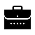 Suit case icon or logo isolated sign symbol vector illustration