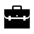 Suit case icon or logo isolated sign symbol vector illustration