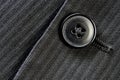 Suit Coat Button Royalty Free Stock Photo