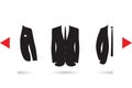 A suit selection