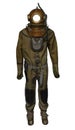 Suit of the submariner diver Royalty Free Stock Photo