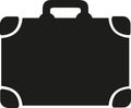 Suitcase baggage icon