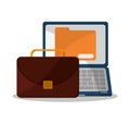 Suitcase and business supplies design