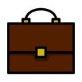 Suitcase Icon Royalty Free Stock Photo