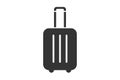 Suitcase. Simple icon. Flat style element for graphic design. Vector EPS10 illustration. Royalty Free Stock Photo