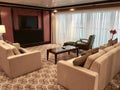 Suite onboard cruise ship