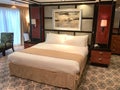 Suite onboard cruise ship