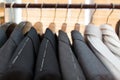 Suits on hangers Royalty Free Stock Photo