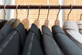 Suits on hangers