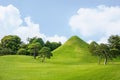 Suizenji garden is a spacious, Japanese style landscape garden