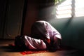 Sujud dan syukur Royalty Free Stock Photo