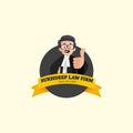 Sukhdeep law firm vector mascot logo