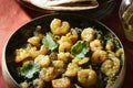 Sukhi Kolmi - A maharashtrian prawn dish Royalty Free Stock Photo