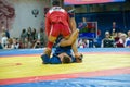 Sukhomlinov Evgeniy (blue) vs Hasanov Emil