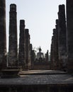 Sukhothai buddha Silhouette Royalty Free Stock Photo