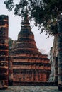 Sukhothai Historical Park covers the ruins of Sukhothai, literally `dawn of happiness`,