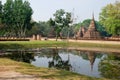 Sukhothai Historical Park in Thailand Royalty Free Stock Photo