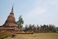 Sukhothai Historical Park in Thailand Royalty Free Stock Photo