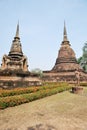 Sukhothai Historical Park in Thailand Royalty Free Stock Photo