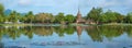 Sukhothai historical park Thailand Royalty Free Stock Photo