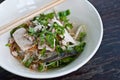 Sukhothai noodle Royalty Free Stock Photo