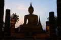 Sukhothai Silhouettes. Royalty Free Stock Photo