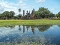 Sukhothai temple in thailand