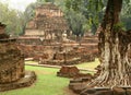 Sukhothai Thailand temples Royalty Free Stock Photo