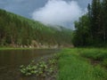 Sukhoy Pit river after rain.