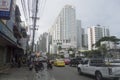 Sukhumvit street view in thailand.