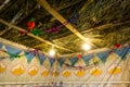 Sukkah - symbolic temporary hut for celebration of Jewish Holiday Sukkot