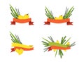 Sukkot collection, four symbols of Jewish holiday