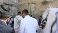 Sukkot in Jerusalem.Old Town Kotel Maaravi