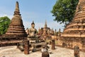 Sukothai historical park Royalty Free Stock Photo